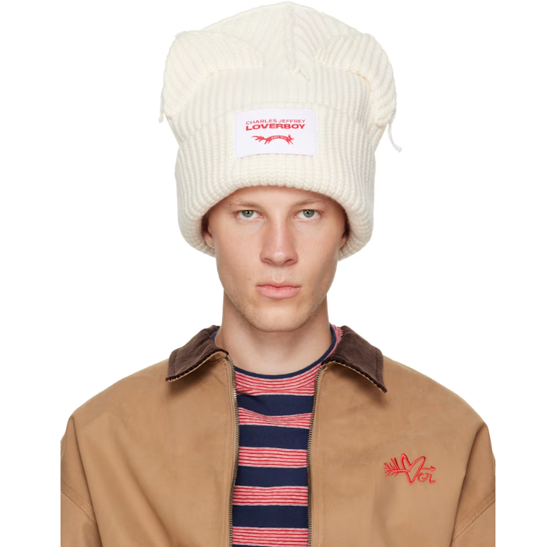 Charles Jeffrey Loverboy 趣味加大耳朵毛线帽 8折 $196（约1315.06元）