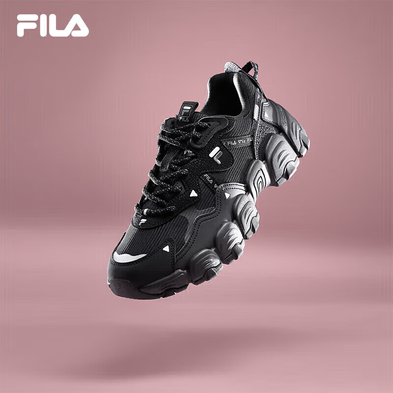 FILA 斐乐 女鞋 猫爪鞋 3代 老爹鞋2024秋冬复古时尚运动鞋休闲鞋潮鞋 402.71元