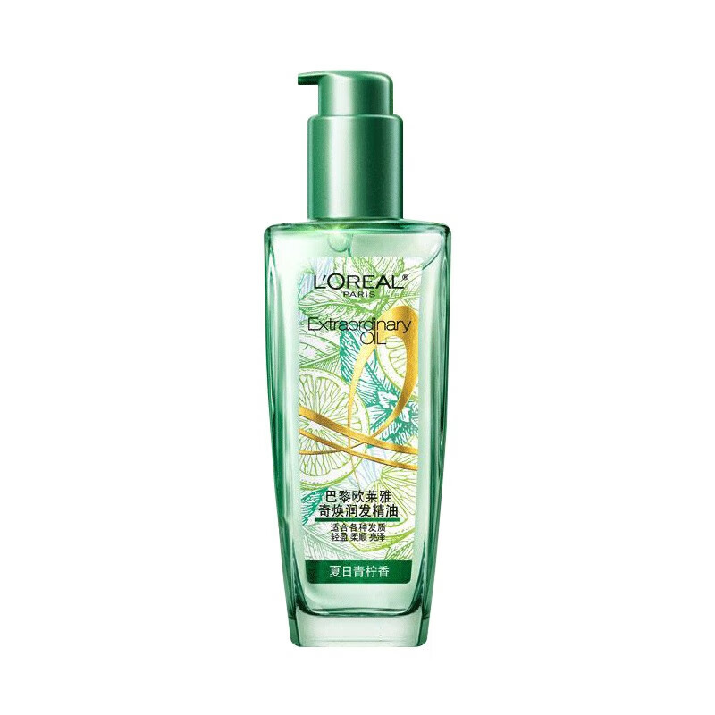 L'OREAL PARIS 奇焕润发精油 夏日青柠香 100ml 46.9元