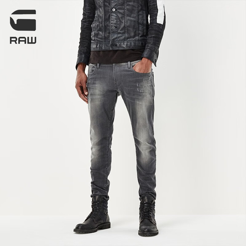 G-STAR RAW 男士窄腿复古Revend牛仔裤 51010 377元包邮（购3件，共1133）