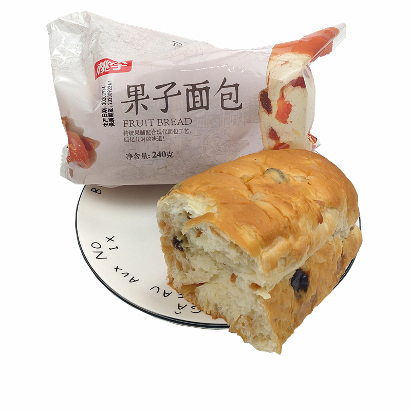 桃李 面包 面包早餐食品果脯果子140g*2包 6.37元（需用券）