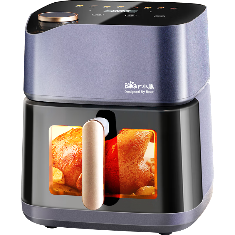 国家补贴：小熊 QZG-C19Q7 空气炸锅 6L 275.05元
