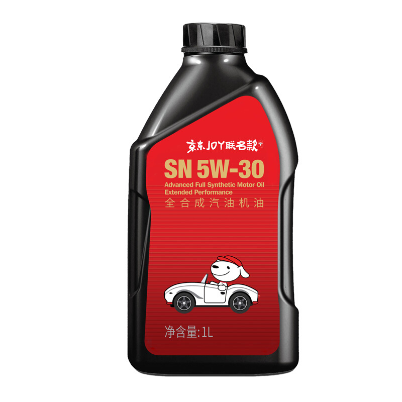 统一润滑油 京保养系列 5W-30 SN级 全合成机油 1L 23.65元