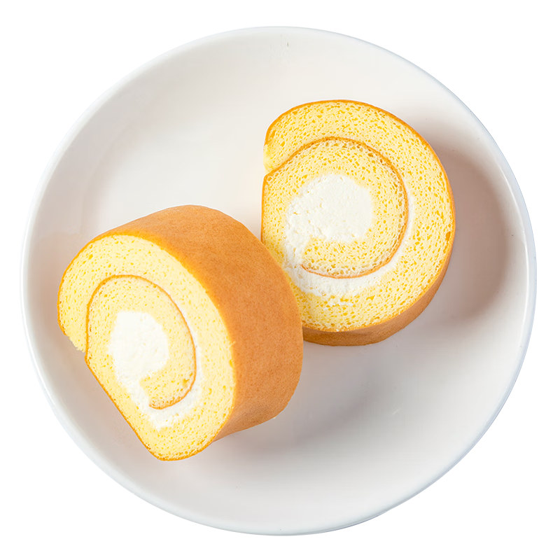 PLUS会员：鲜京采 瑞士卷动物奶油蛋糕夹心卷面包零食节日下午茶西式甜点50
