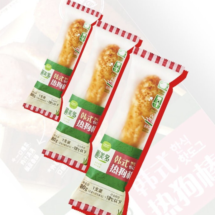 圃美多 韩式热狗棒 240g 20.9元（需买4件，需用券）