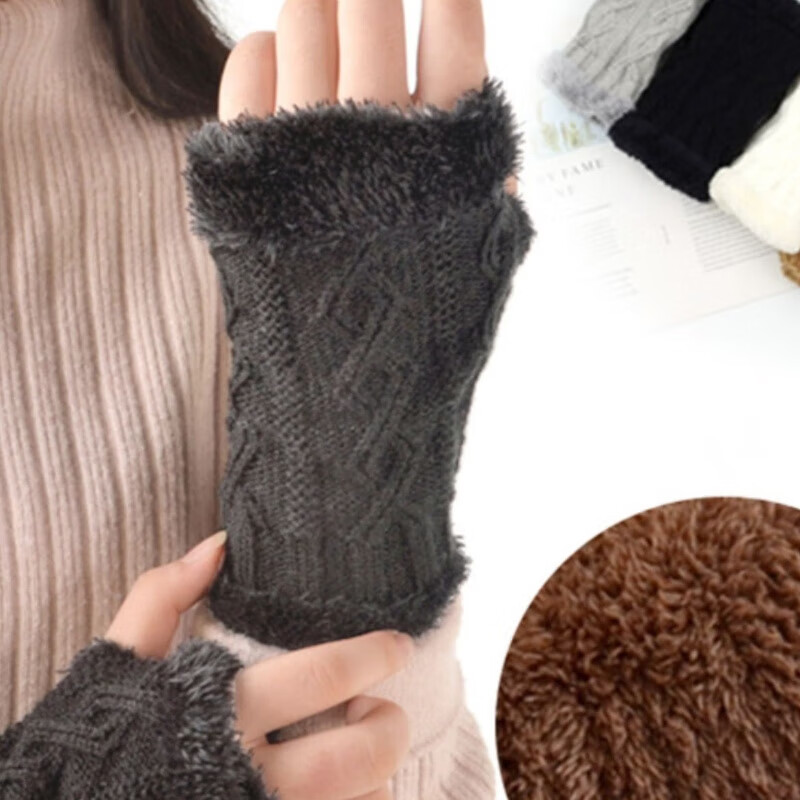 毛毛保暖防寒护腕 1对 3.8元(需领券)