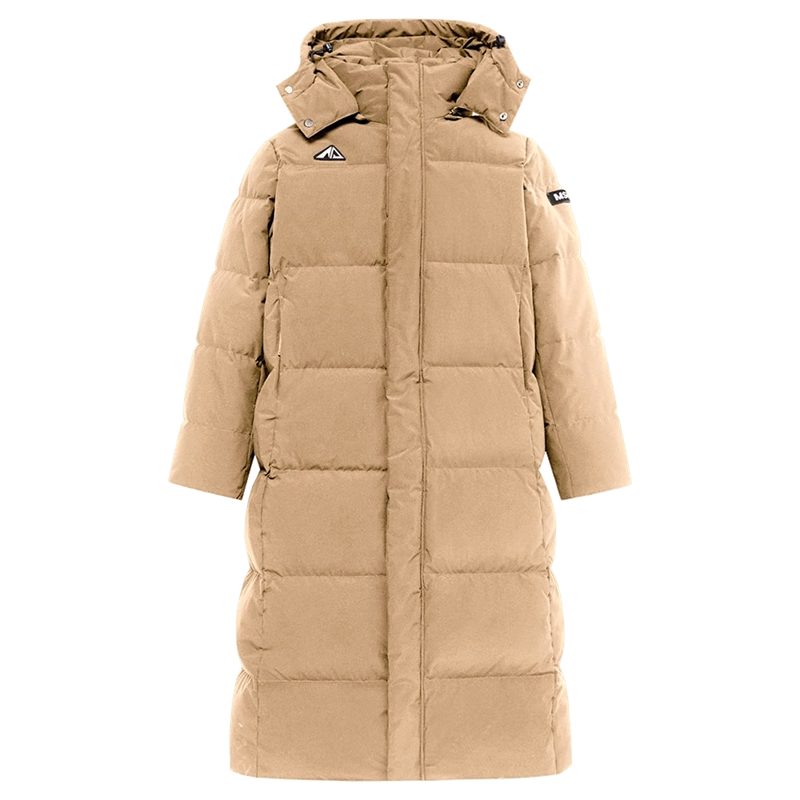 雪中飞 羽绒服 女式长款连帽 S 160 199元(需领券)