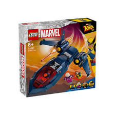 百亿补贴：LEGO 乐高 [正品]LEGO乐高76281X战警喷气机超级英雄拼插积木玩具礼