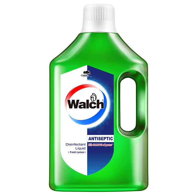 Walch 威露士 多用途消毒液消毒水2.5L青柠 衣物除菌液家居环境杀菌 非84酒精 