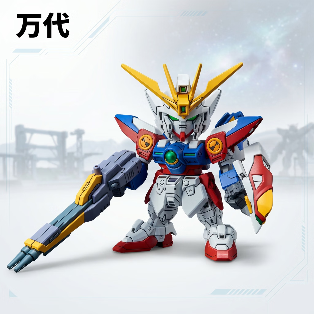 万代 BB战士 SDEX Q版 飞翼高达零式 高达W 15周岁以上拼装模型 13.8元 - 86线报