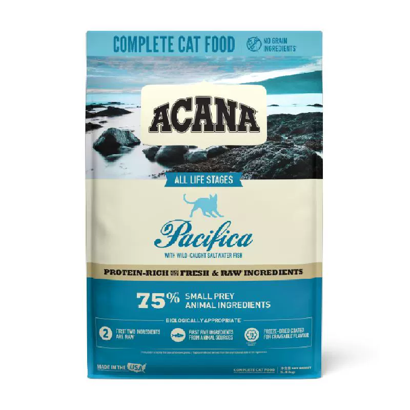 ACANA 爱肯拿 成猫幼猫粮海洋盛宴5.4kg ￥417.05