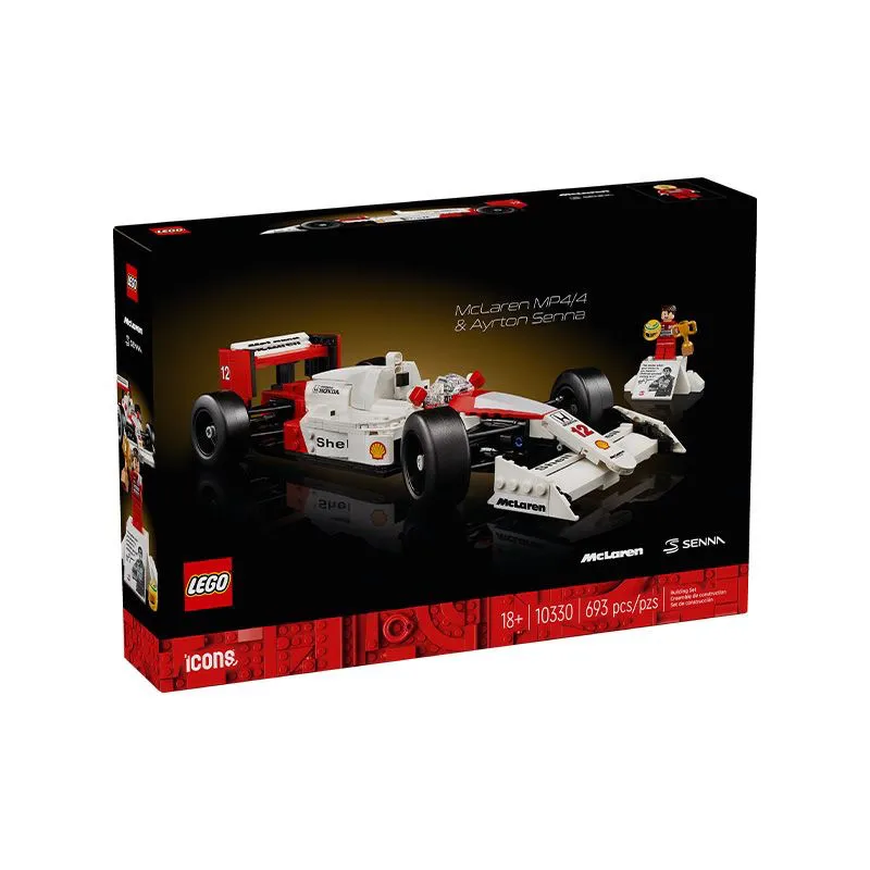 百亿补贴：LEGO 乐高 ICONS系列10330 迈凯伦MP4拼装男孩女孩益智积木玩具 424元