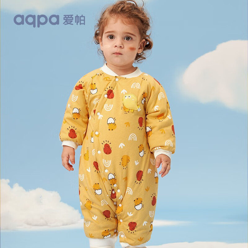 aqpa 婴儿棉服连体衣 79元（需用券）