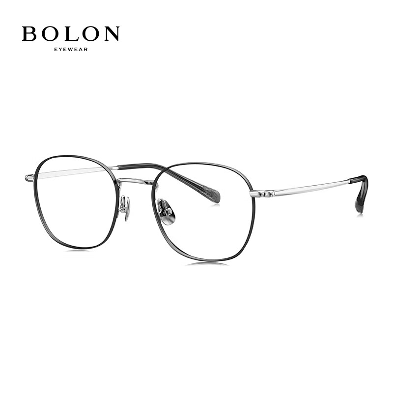 BOLON 暴龙 眼镜近视光学镜眼镜框可配度数 BT1581B15框+优可视变色1.60 1178元