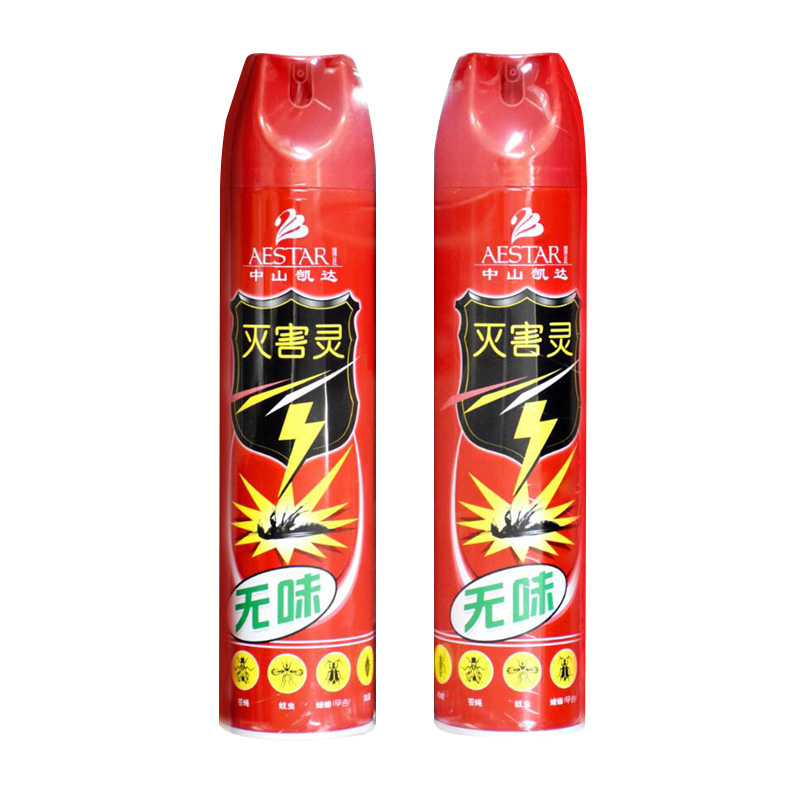 灭害灵 无味型杀虫剂550ml×2瓶 券后17.9元