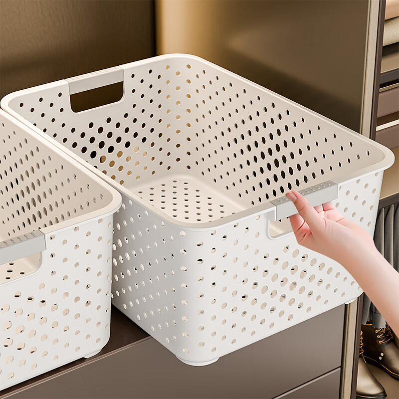 稻草熊 北欧白-杂物收纳筐 特大号 5个装 30.9元（需用券）