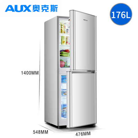 AUX 奥克斯 双门小型冰箱 BCD-32K120L 278元（需用券）
