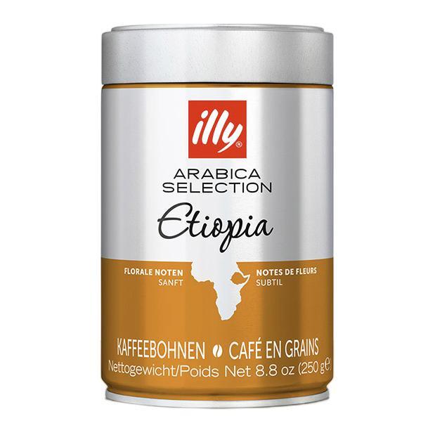 illy 意利 阿拉比卡精选 埃塞俄比亚 轻度烘焙 咖啡豆 250g 34.65元