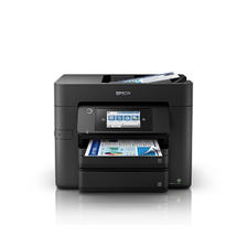 EPSON 爱普生 WF-4838 A4彩色喷墨打印机，自动双面打印复印扫描传真四合一无