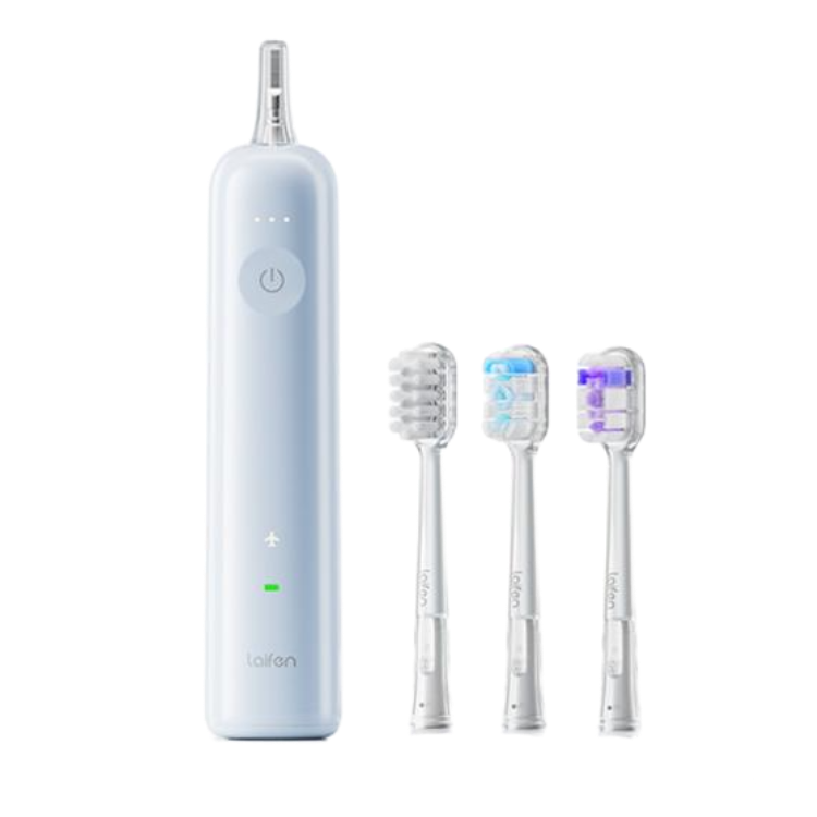 laifen 徕芬 新一代扫振电动牙刷便携高效清洁 铝合金 银色 359元（需用券）