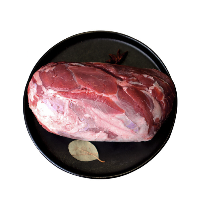 大庄园 羔羊后腿肉 1kg 去骨羔羊腿肉 煎烤炖煮 新鲜羊肉 国产腿肉1kg 49.5元