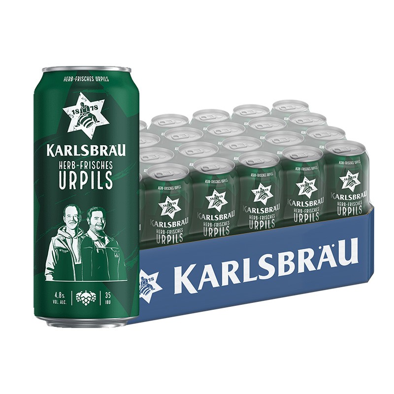 KARLSBRAU 卡斯布鲁 经典皮尔森啤酒 149元