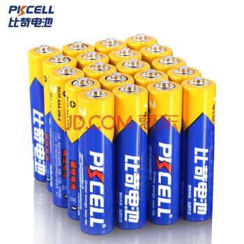 PKCELL 比苛 R6P 5号碳性电池1.5V 20粒+RO3P 7号碳性电池 1.5V 20粒 40粒装 ￥16.9