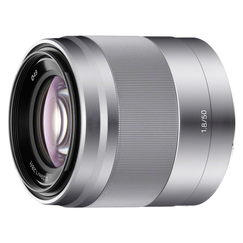 PLUS会员、双11狂欢：SONY 索尼 E 50mm F1.8 OSS APS-C画幅定焦镜头 SEL50F18 银色 1521.