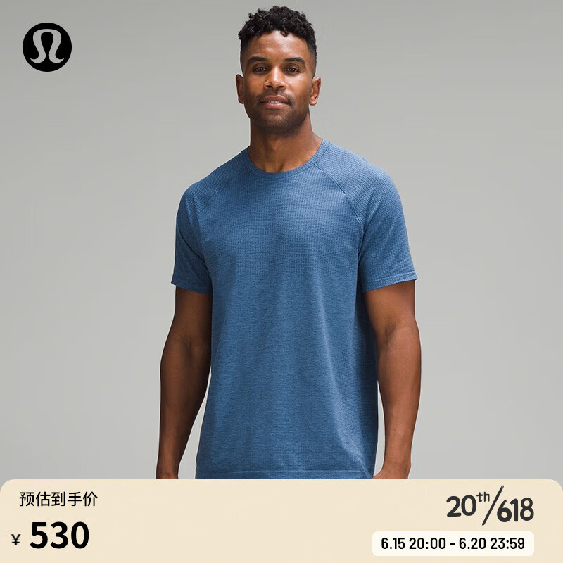 lululemon 丨Metal Vent Tech 男士运动短袖 T 恤 320元