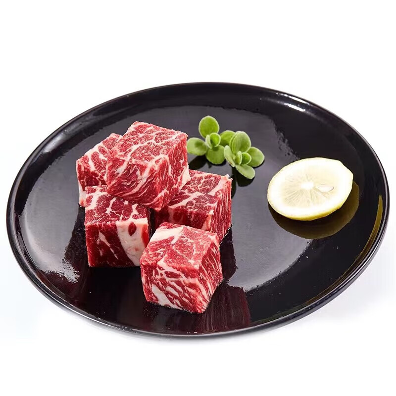 澳洲进口和牛M5牛肉粒*200g 22.4元