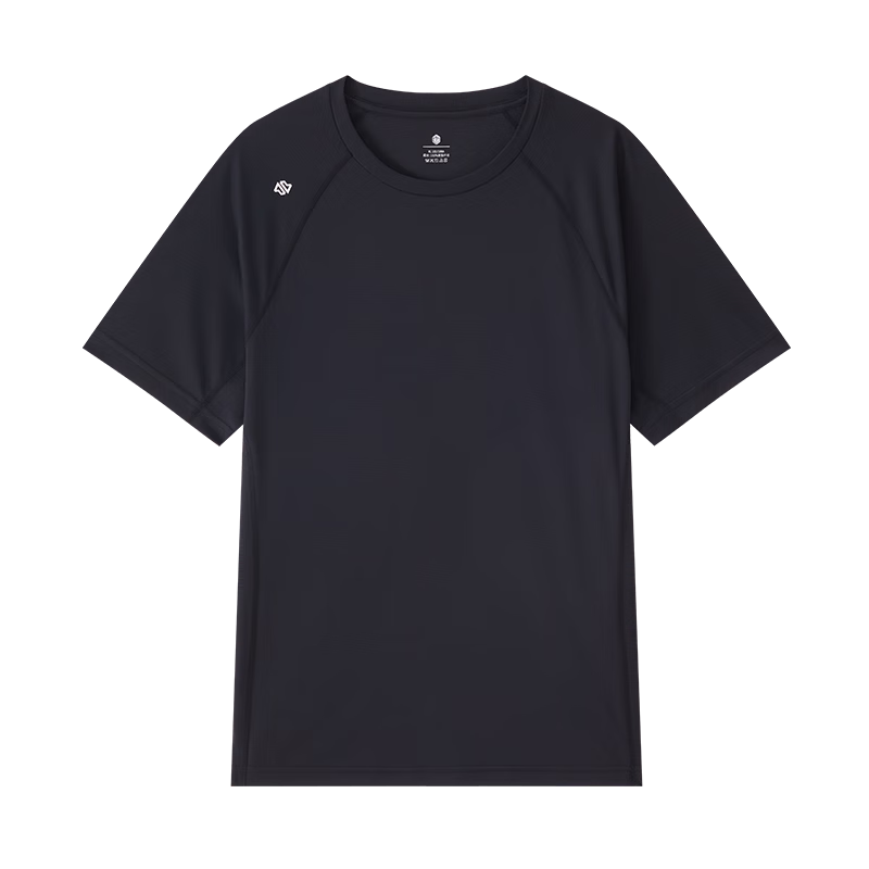 京东京造 超轻速干运动T恤 男士 黑色2.0 XL 29.5元/件（共59元）
