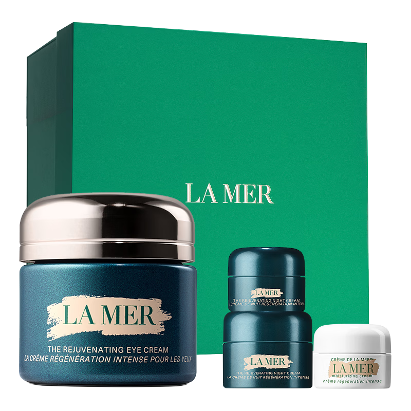 PLUS会员：LA MER 修护紧致抗皱 眼霜套装 奇迹眼霜15ml （赠品很多） 1810.2元（
