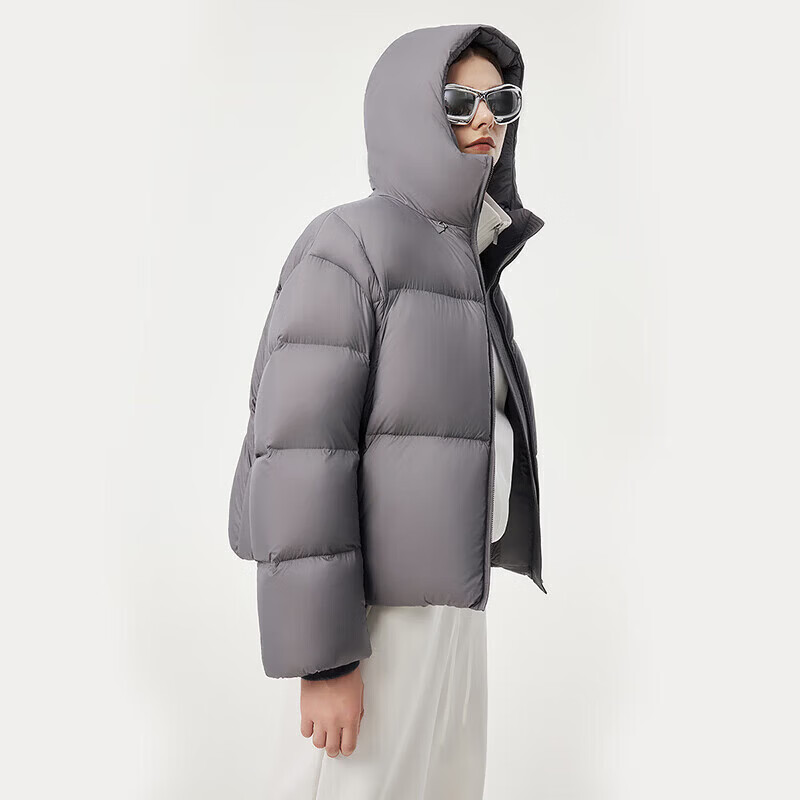 坦博尔 高充绒秋冬羽绒服女短款加厚面包 343.3元（需用券）