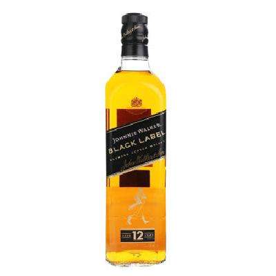 27日20点：Johnnie Walker 尊尼获加 黑方黑牌 12年 苏格兰调和型威士忌 700ml 裸瓶