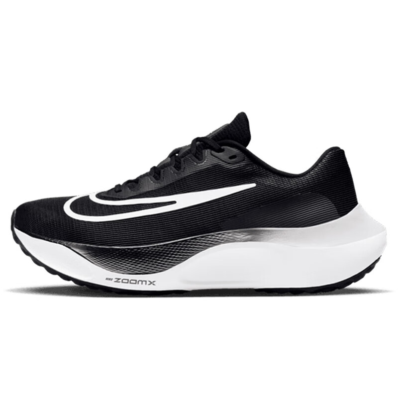 NIKE 耐克 Zoom Fly 5 男子跑鞋 DM8968-001 黑/白色 42.5 898元