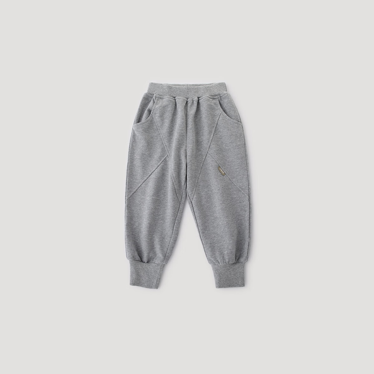 巴厘小猪 儿童裤子2025男孩秋季长裤宝宝束脚裤儿童运动休闲裤春秋款 中花