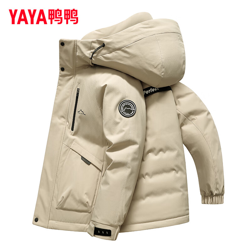 YAYA 鸭鸭羽绒服 鸭鸭 YAYA 男士羽绒服 YE4B704192D 185元（需用券）