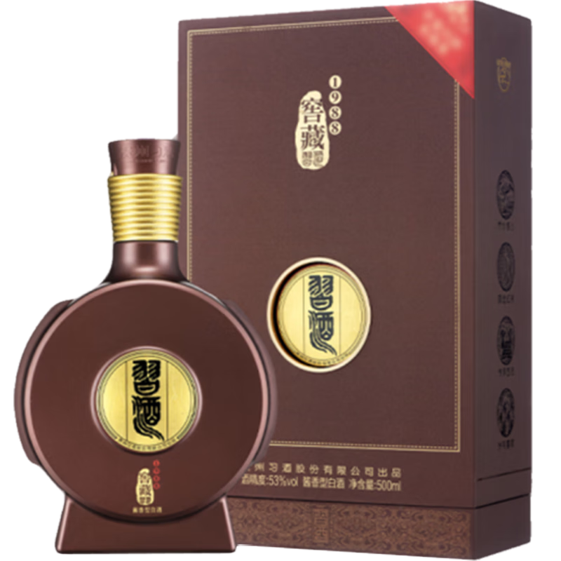 puls会员：习酒 窖藏1988 酱香型53度 500mL*1瓶 475.51元（需领券）