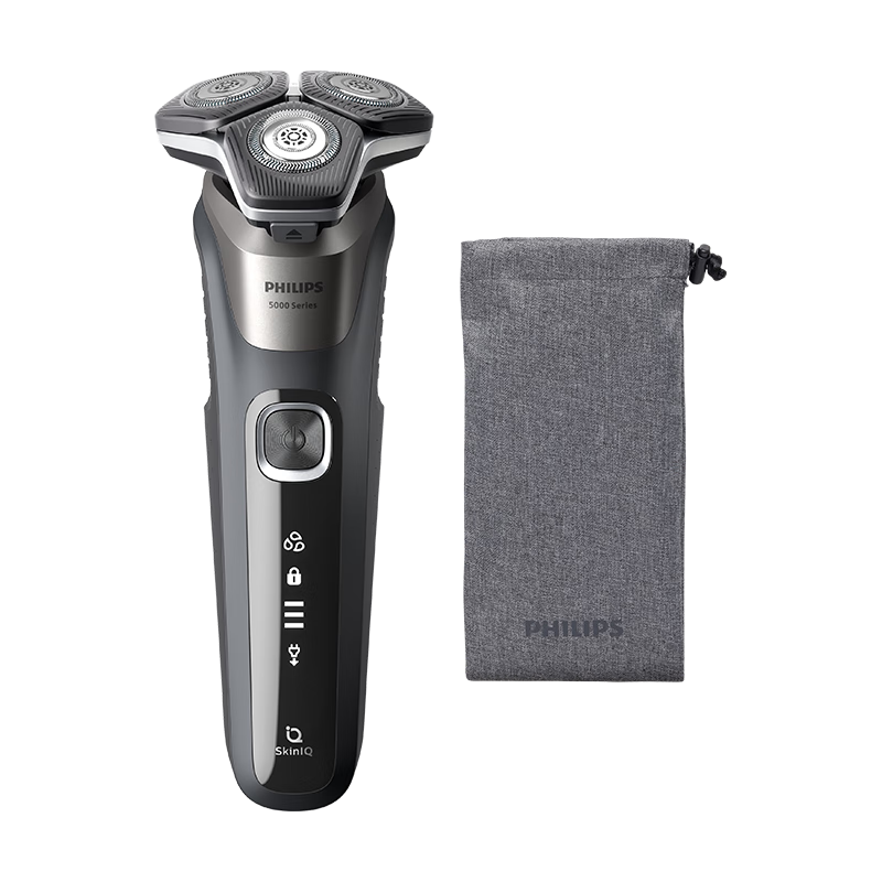 闭眼买：飞利浦（PHILIPS）电动剃须刀刮胡刀 欧洲版进口 经典蜂巢旋护5系 Sk