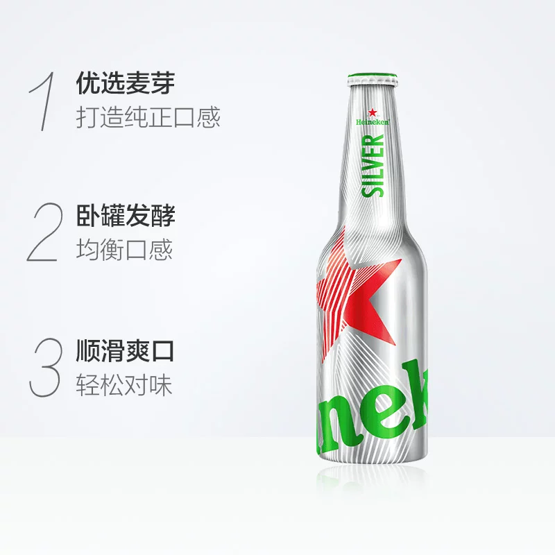 喜力 全麦 铝瓶啤酒 12.54元 - 86线报