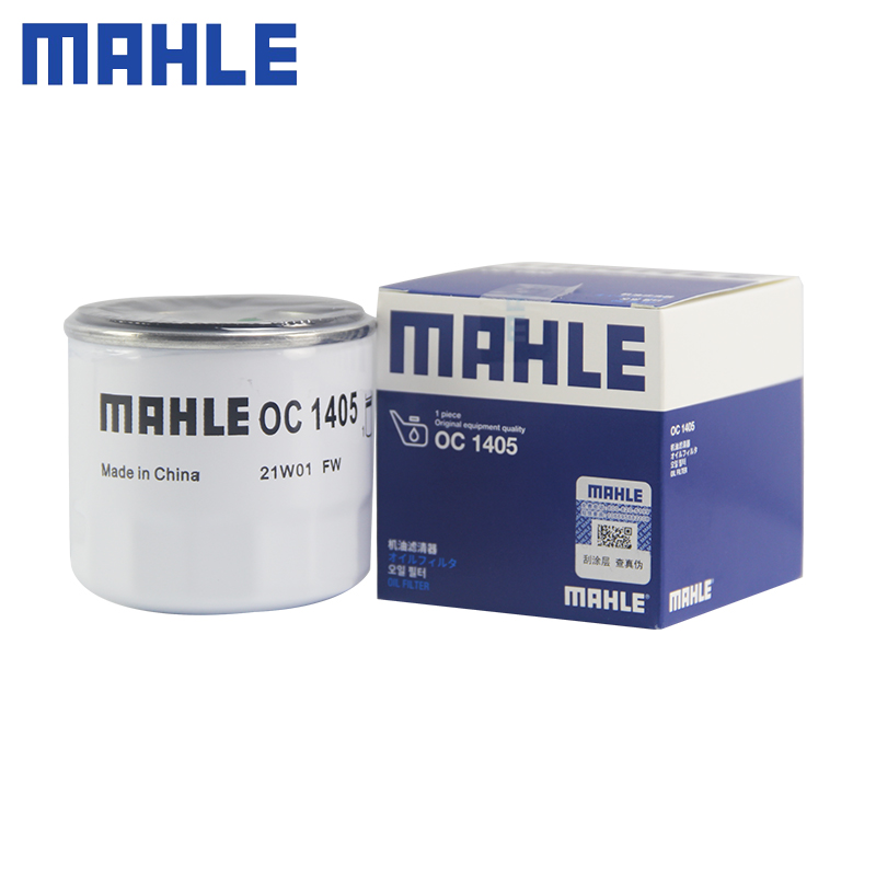 MAHLE 马勒 机滤机油滤芯格滤清器过滤网发动机保养专用适配福特 OC1405 福克