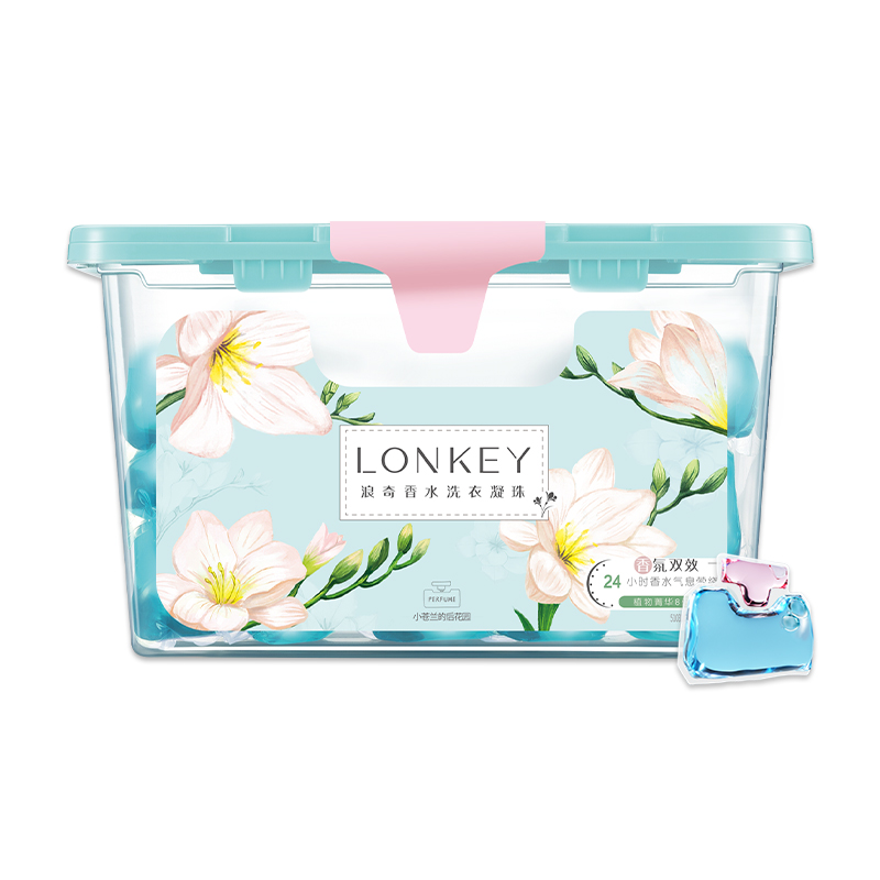 lonkey 浪奇 洗衣凝珠 15g*20颗 小苍兰香 22.07元