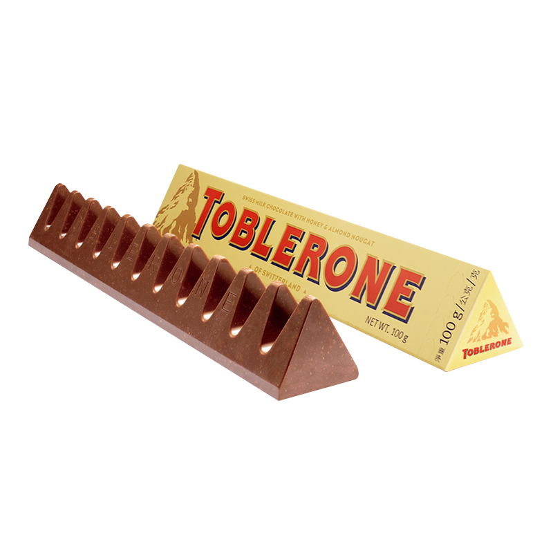 plus会员：三角（Toblerone）牛奶巧克力含葡萄干及蜂蜜巴旦木糖100g 6.2元（需