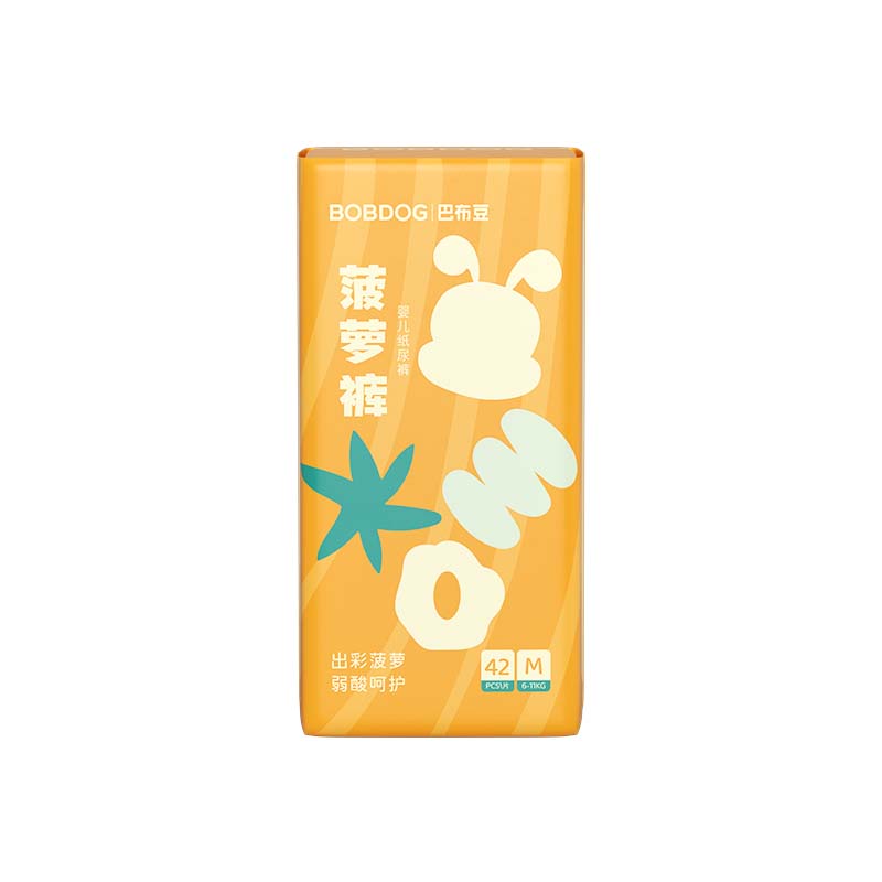 BoBDoG 巴布豆 菠萝系列 纸尿裤 M42片 ￥22