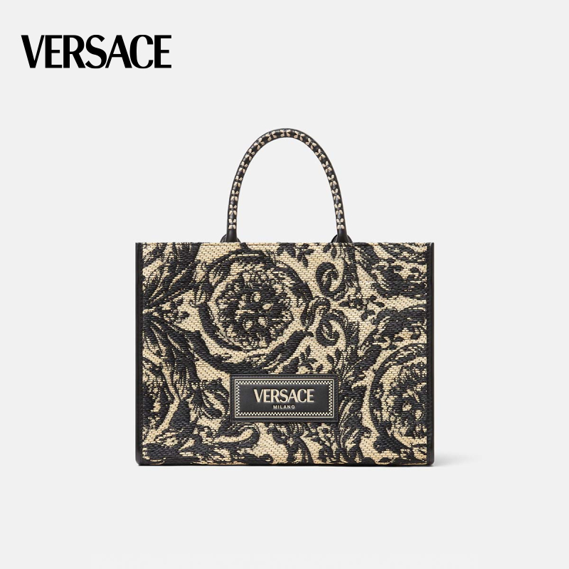 VERSACE 范思哲 Barocco Athena 女士托特包 1011562-1A11311 15500元（需用券）