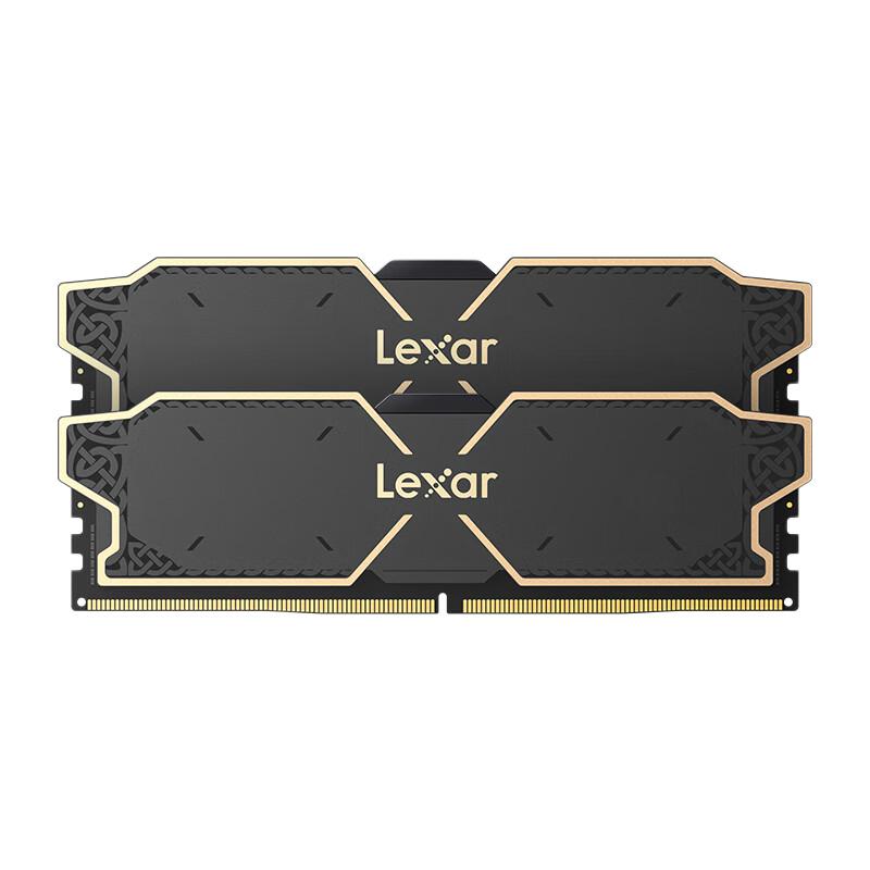 学生专享、PLUS会员：Lexar 雷克沙 Thor 雷神之锤 DDR5 6000 32GB（16G*2）套条 内存