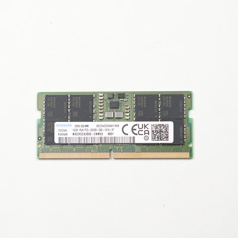 百亿补贴：SAMSUNG 三星 DDR5 5600MHz 笔记本内存条 32GB（16GB*2） 529元（需用券）