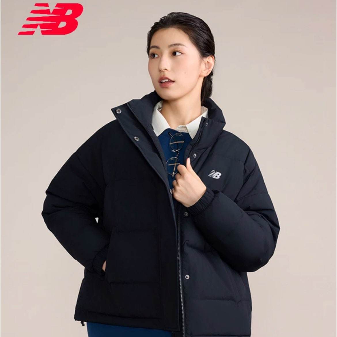 女款New Balance立领羽绒服 474.43元