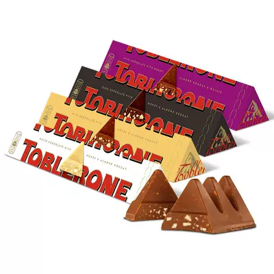 Toblerone三角黑巧克力 4条 39.9元（需用券）