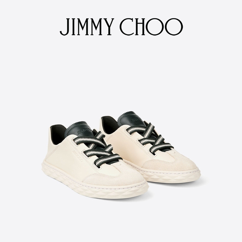 移动端：JIMMY CHOO FLEX女士 两穿撞色拉菲草德训休闲鞋 4890元（淘金币可抵48.9